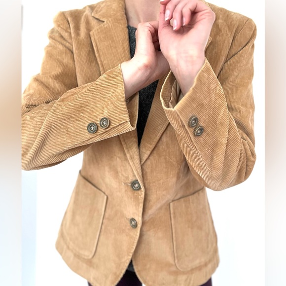 EUC Vintage Corduroy Blazer Jacket - Picture 2 of 4